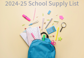 The 2024-2025 School Supply List